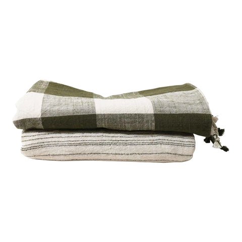 Robert Gordon Tilda Tea Towel Olive Set of 2