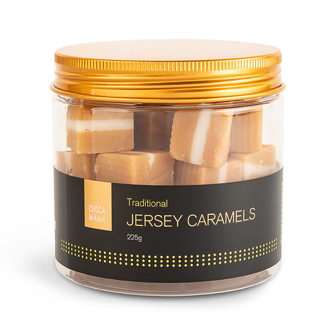 ChocaMama Jersey Caramels Jar 225g