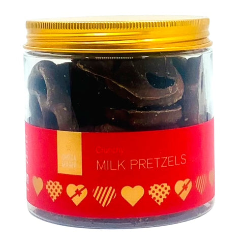 ChocaMama Milk Pretzel Jar 125g