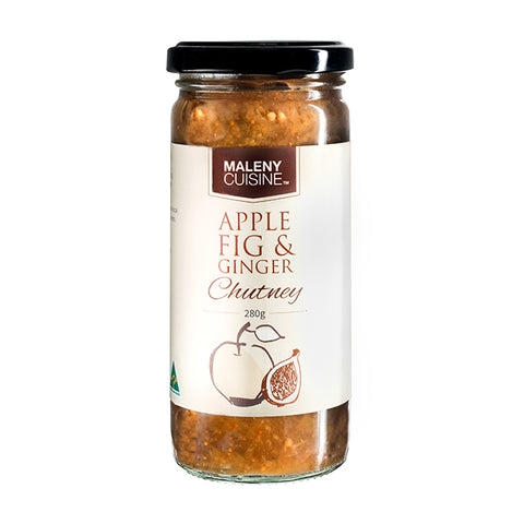 Maleny Cuisine Apple Fig and Ginger Chutney 280g