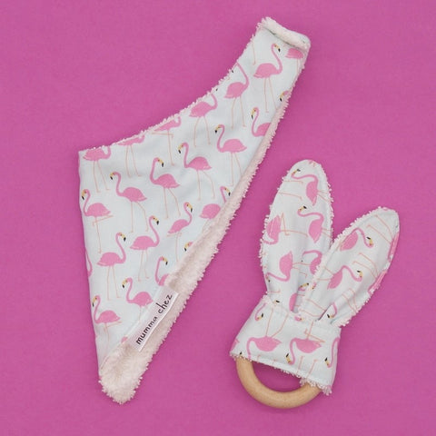 Mumma Chez Bib and Teether Set