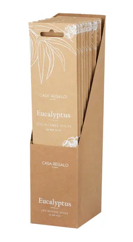 Zen Eucalyptus Incense Sticks 20 Pack