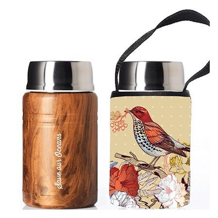 BBBYO Foodie Insulated Lunch Container Bird