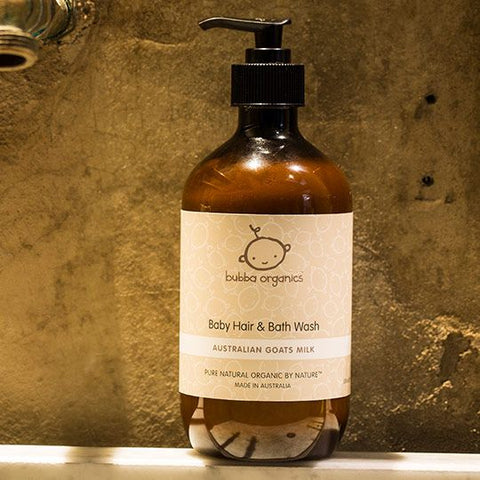 Bubba Organics Baby Hair & Bath Wash