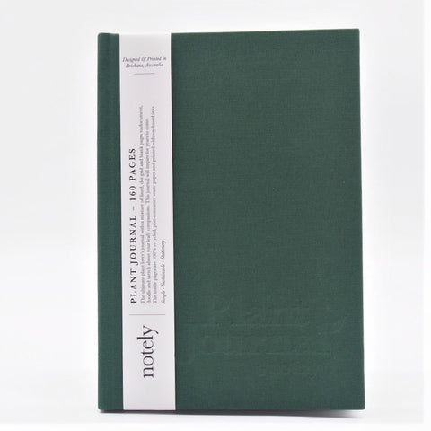 Notely Plant Journal 160g Forest Green