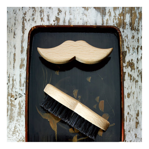 Redecker Beard Brush - Moustache